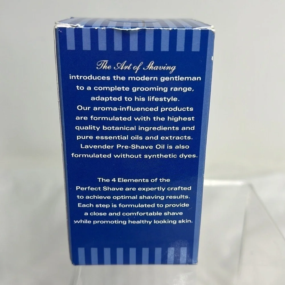 The Art of Shaving Pre-Shave Oil Lavender 2oz New in Box